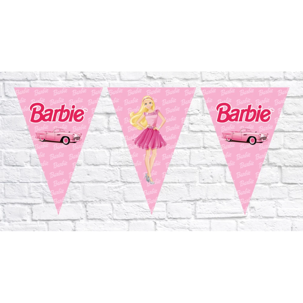 Вимпела “Барби“ (з 3-кутних прапорців) вимпели -малотиражні видання-
