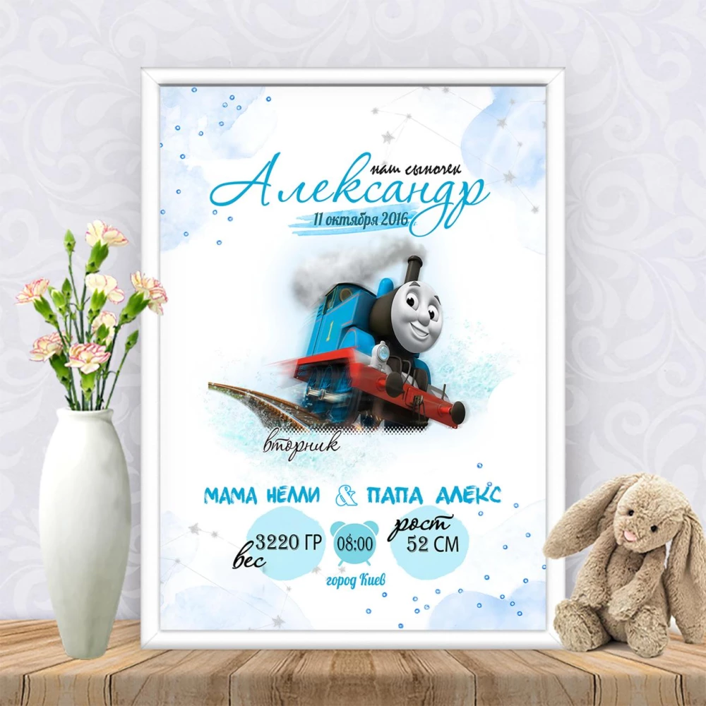 Метрика “Паровозик Томас“