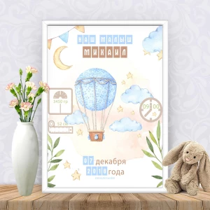 Изображение товара - Метрика “Воздушный шар“