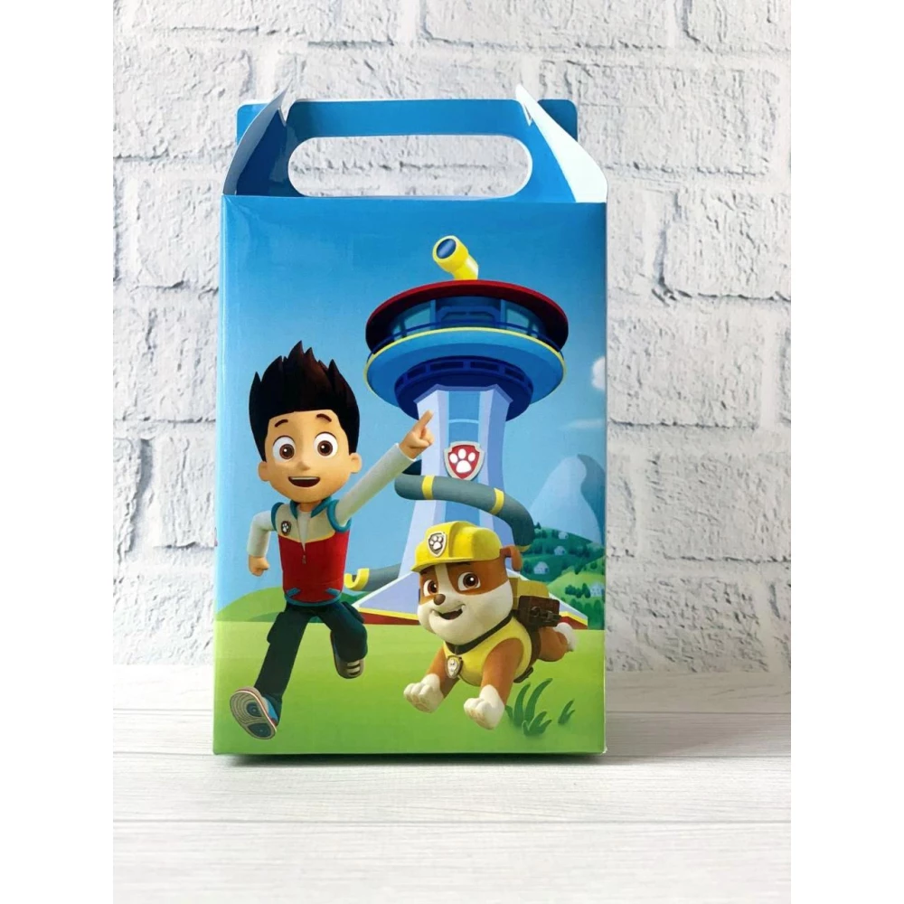 Коробочка Щенячий Патруль для подарков и сладостей 14х9х10