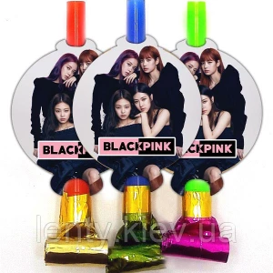 Изображение товара -  Язычки - гудки “Блек Пинк / Black Pink“ к-поп / k-pop “ (5 шт/уп)