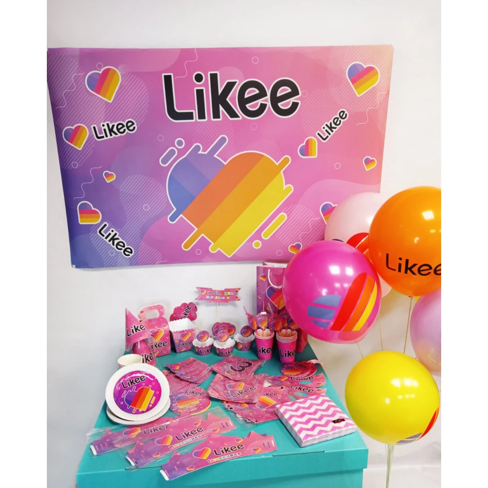 Готовий набір атрибутики в стилі “Лайки / Лайк“ №2 (L2M)