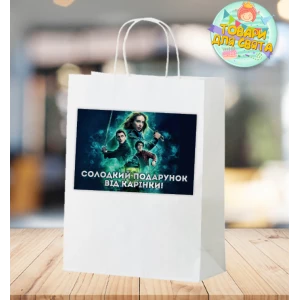 Изображение товара -  Пакет именной “Локвуд / Lockwood“  28х19х11 см  комплимент для гостей - Украинский