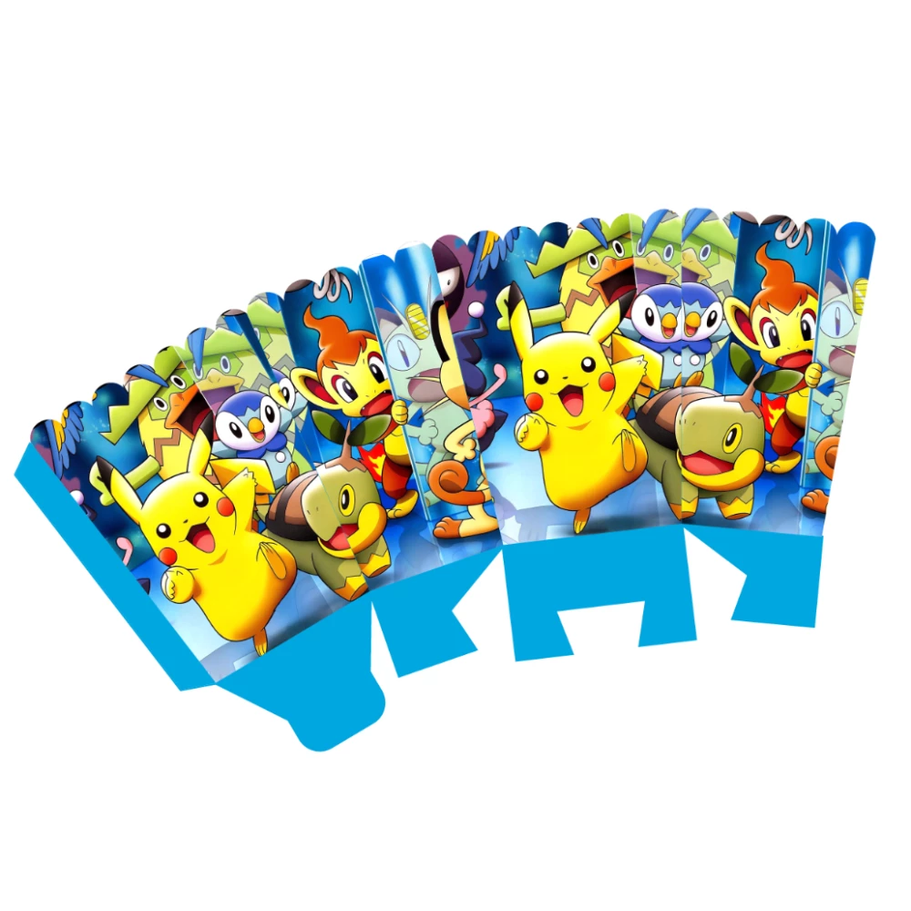 Коробочка для попкорну Покемон / Пікачу 15,5*11,5*9,5 см — поштучно