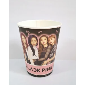 Изображение товара -  Стаканчики  “БлекПинк / BlackPink“  (10 шт/уп) одноразовые