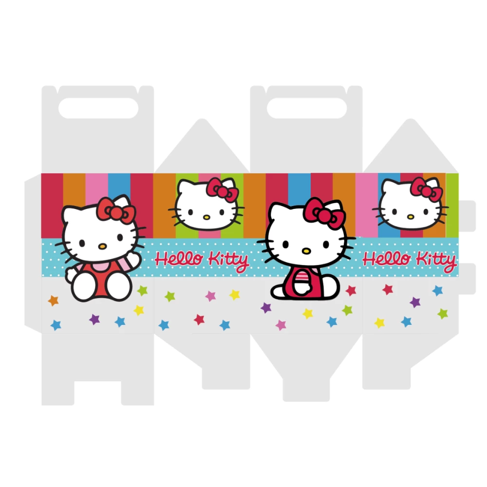 Коробочка “Хеллоу Китти / Hello Kitty“ для подарков и сладостей 14х9х10