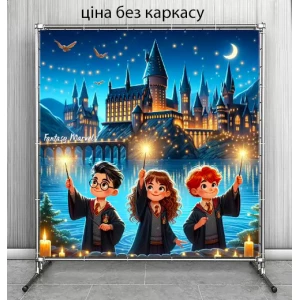 Изображение товара - Баннер “Гарри Поттер (Діти_Замок)“ 2х2м