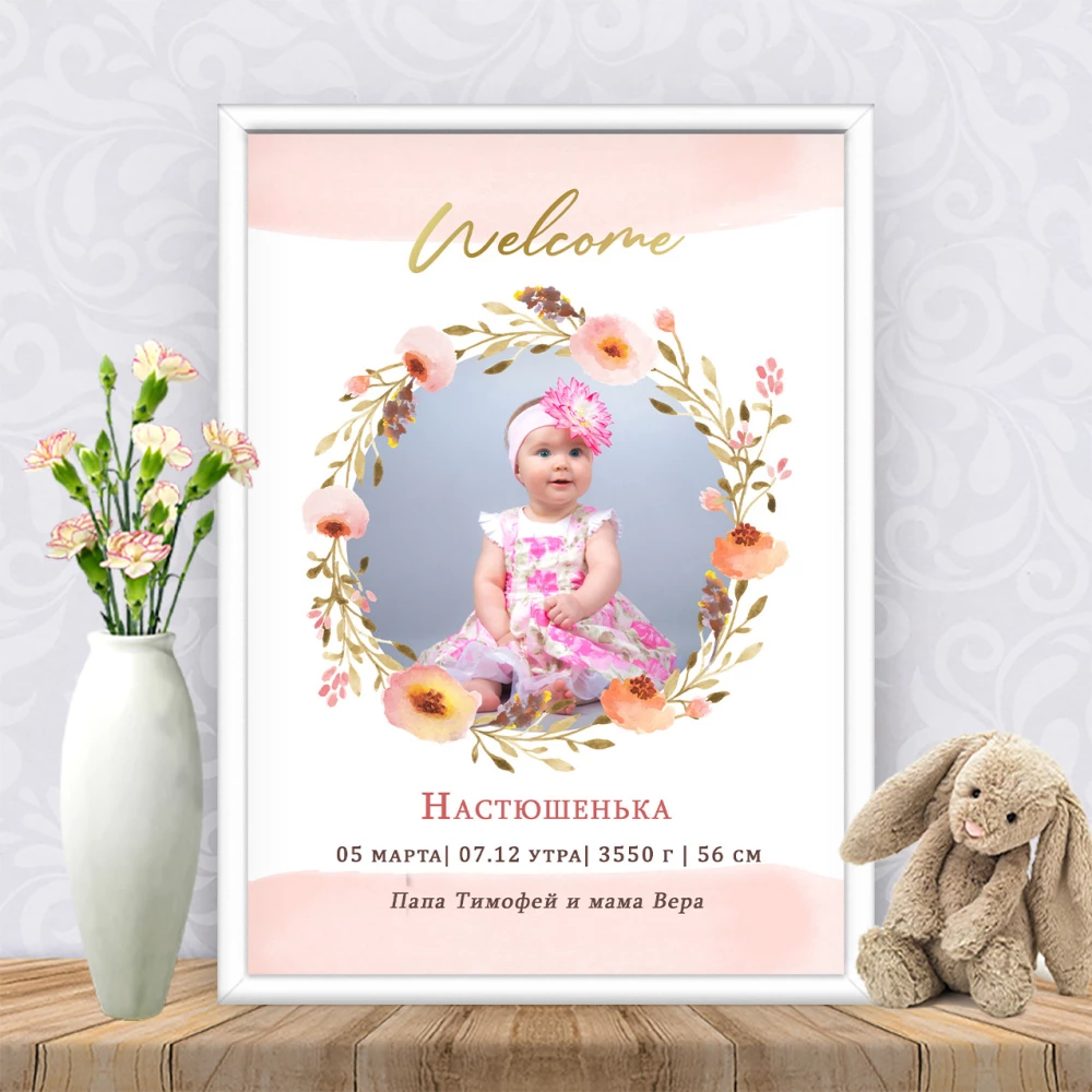 Метрика “Цветочная метрика - веночек“