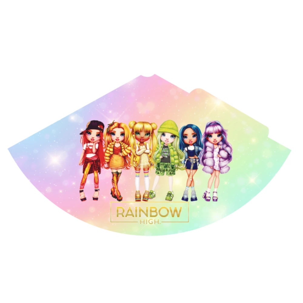 Колпачки “Радужные куклы / Rainbow High“  поштучно