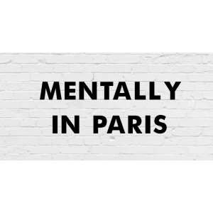 Изображение товара -  Гирлянда фигурная “Mentally in Paris“ черный картон