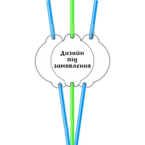 Изображение товара -  Трубочки индивидуальные. Дизайн под заказ (10 шт./уп.)