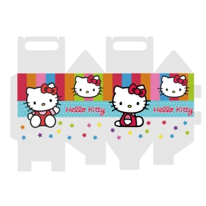 Изображение товара -  Коробочка “Хеллоу Китти / Hello Kitty“ для подарков и сладостей 14х9х10