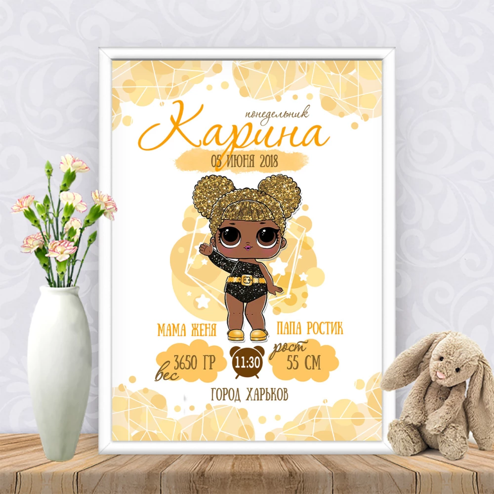 Метрика “Кукла ЛОЛ Пчелка“