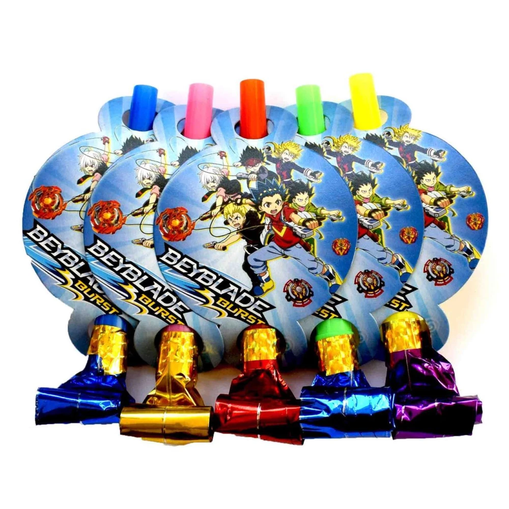 Язычки - гудки  Бейблейд / beyblade, Синий (5 шт./уп.)