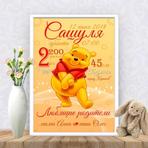 Изображение товара -  Метрика “Винни-Пух“