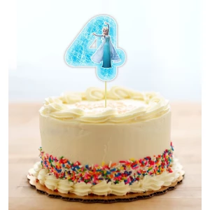 Изображение товара - Топпер-Цифра (9-10см) вырубка “Холодное сердце“ (1шт)- 4