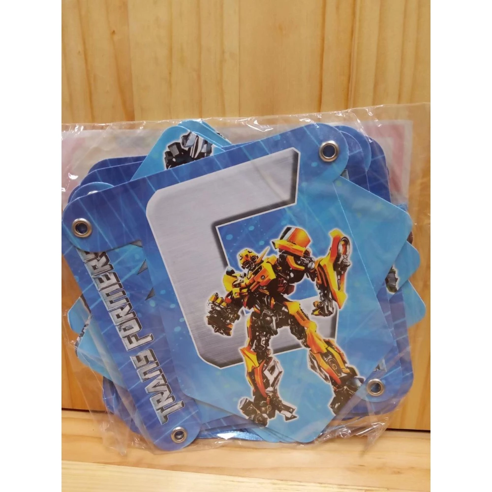 Гірлянда Трансформери “С Днем Рождения“Рідкісні моделі/малотиражні- Російською