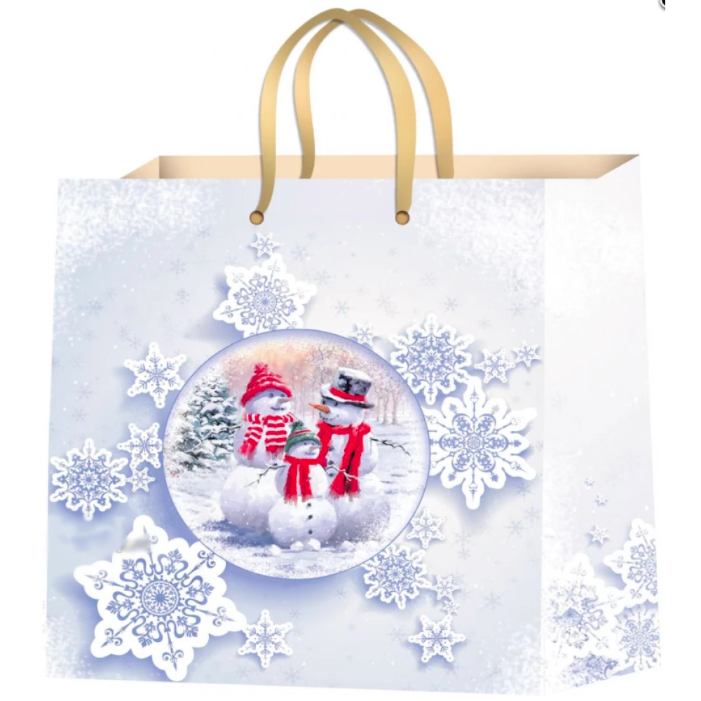 Новогодние пакеты ламинированные 16х16 (П3- Микс-9)