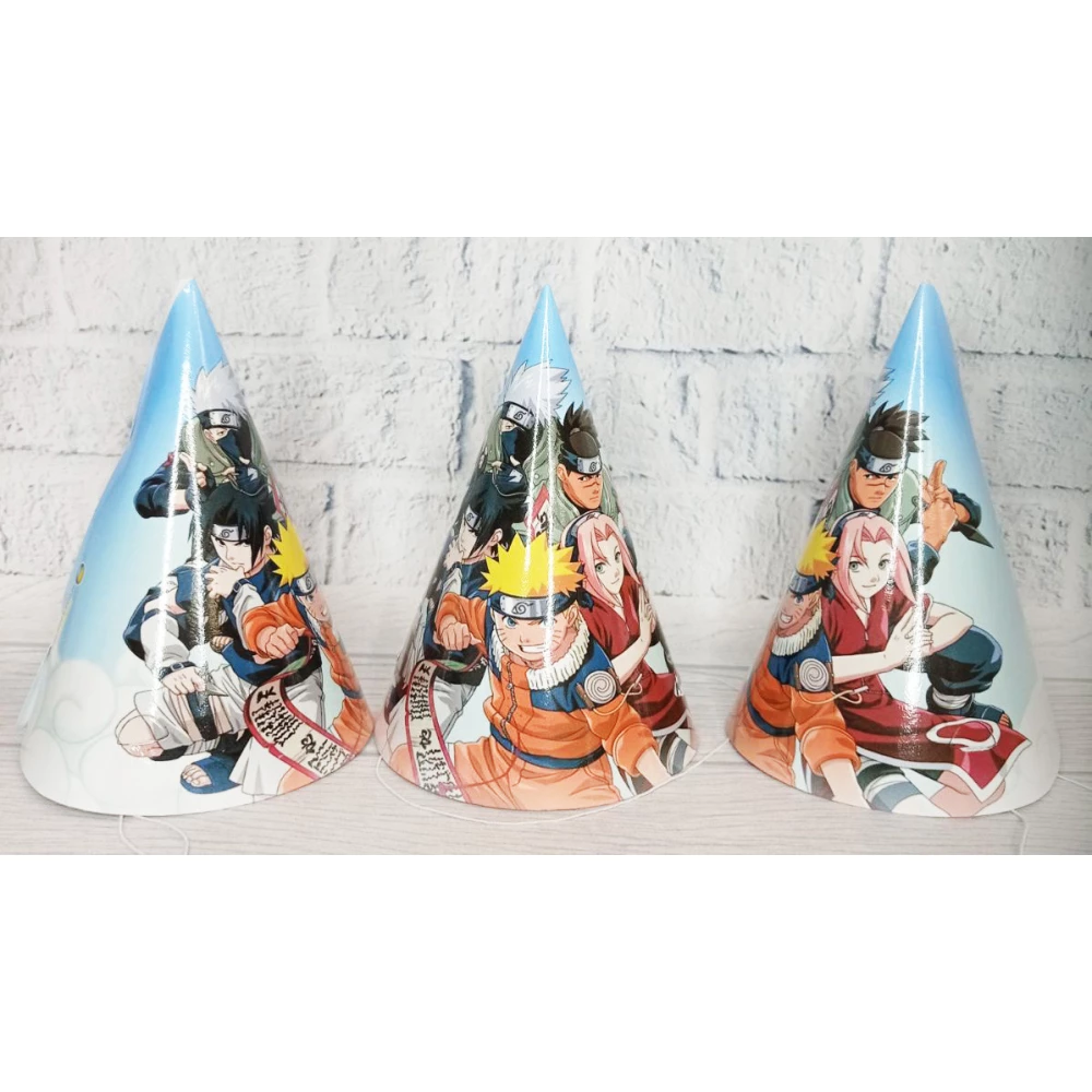 Ковпачки “Наруто“ (поштучно) ковпаки святкові карнавальні (рідкісні колекції) малотиражн