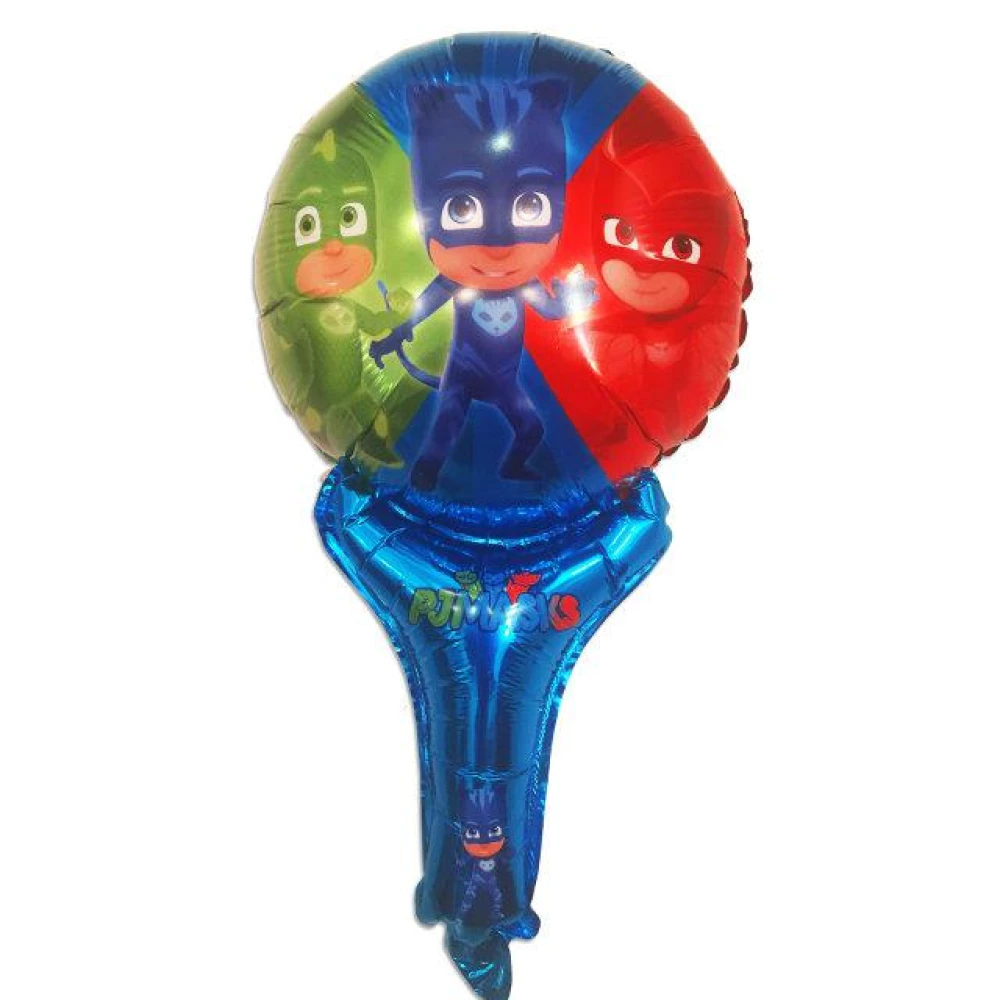 Куля фольгована з ручкою “Герої в масках“ 29х52 см