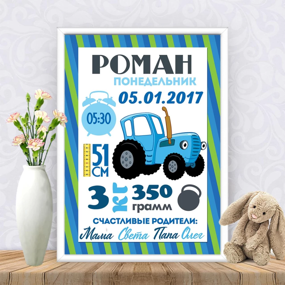 Метрика “Синий трактор“