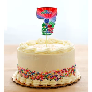 Изображение товара - Топпер-цифра (от 0 до 10см цифра) вырубка “Герои в масках“ (1шт)- 7