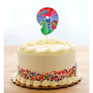 Изображение товара - Топпер-цифра (от 0 до 10см цифра) вырубка “Герои в масках“ (1шт)- 9