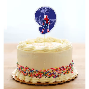 Изображение товара - Топпер-цифра (от 0 до 10см цифра) вырубка “Spiderman / Спайдермен“ (1шт) 9