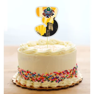 Изображение товара - Топпер-цифра (от 0 до 10см цифра) вырубка “Супер Герои/Мarvel“ (1шт)- 3