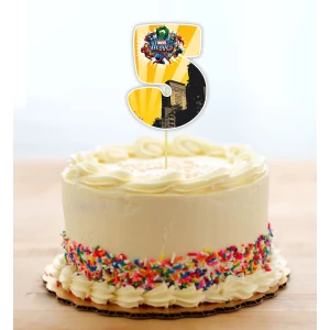 Изображение товара - Топпер-цифра (от 0 до 10см цифра) вырубка “Супер Герои/Мarvel“ (1шт)- 5