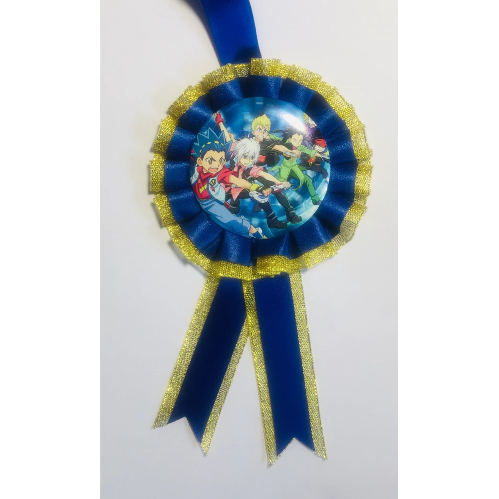 Медаль ГЕРОИ ИЗ МУЛЬТФИЛЬМОВ. ДИАМЕТР С БАНТОМ: 85ММ. “Бейблейд / beyblade“