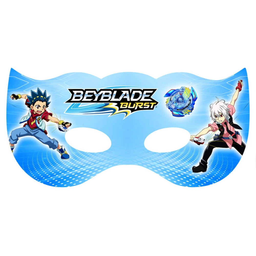 Маска “Бейблейд“ тематические детские картон -