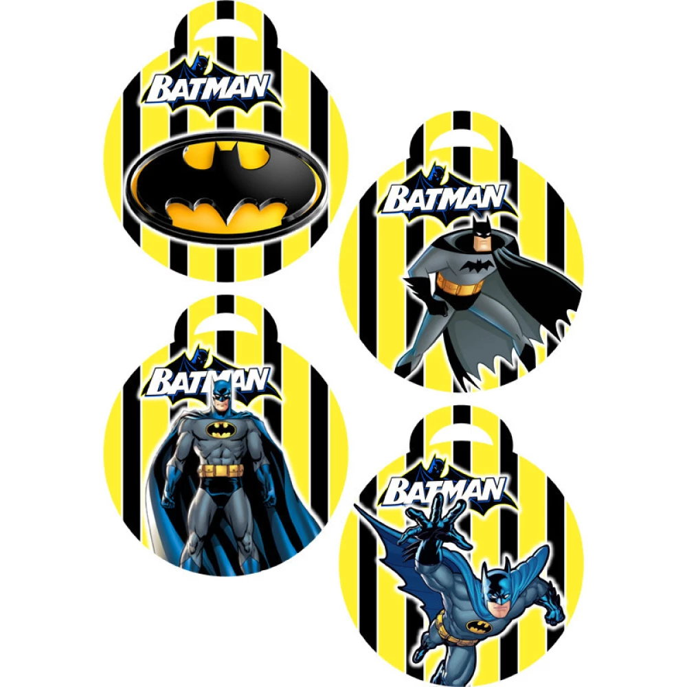 Медальки/медали “Бетмен/Бэтмен“ полоска картонные тематические (10шт.) малотиражные-