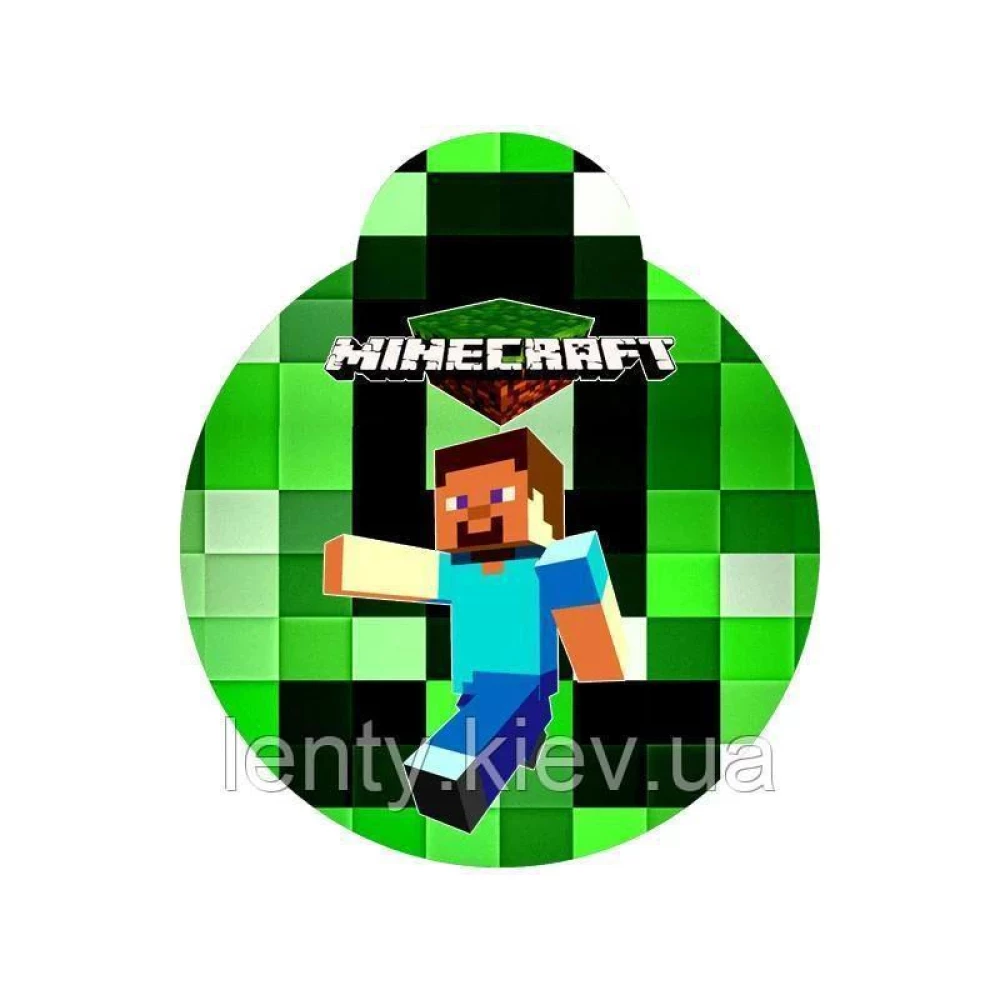 Медальки/медали “Майнкрафт“ картонные тематические (10шт.) малотиражные-