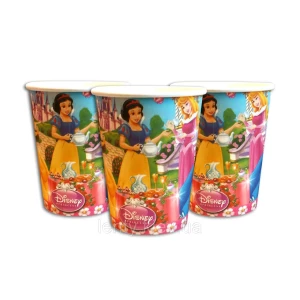Изображение товара -  Стаканчики Принцессы Дисней (10шт/уп. 250 мл.) одноразовые детские -