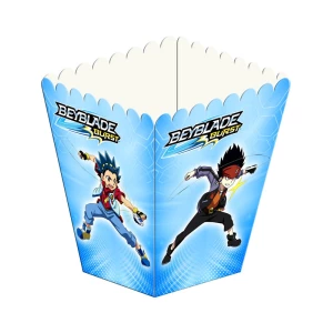 Зображення товара -  Коробочка для попкорну “Бейблейд“ Поштучно 10см висота (малотиражні)
