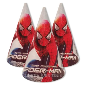 Изображение товара -  Колпачки, Человек Паук праздничные карнавальные 16 см (1шт)-