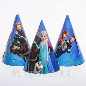 Изображение товара -  Колпачки, Холодное сердце-2 праздничные карнавальные 16 см (1шт)-