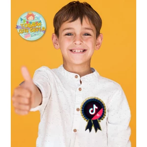 Изображение товара - Тематический значок “Тик Ток“№1