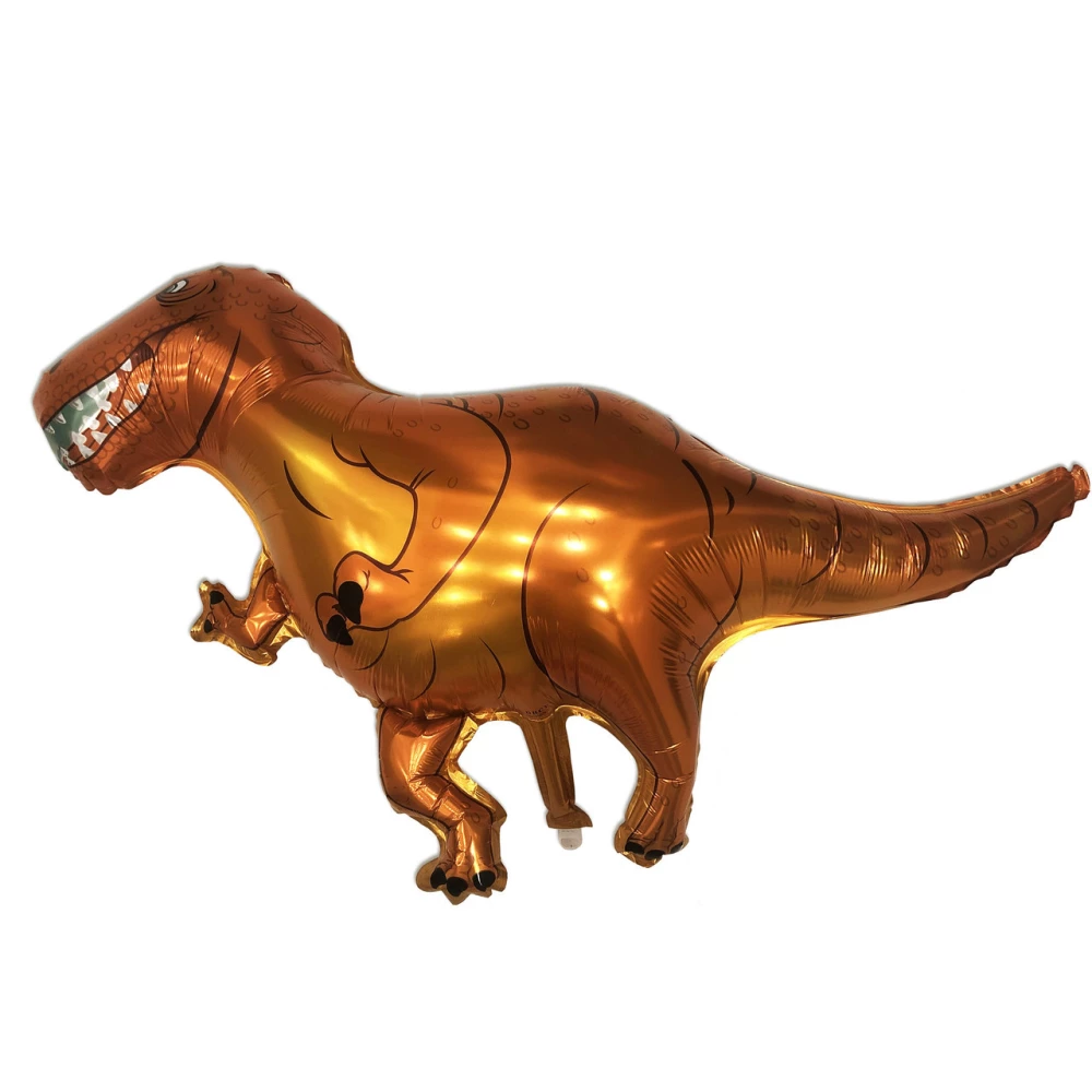 Куля плівка фігурний “Динозавр Тиранозавр“ 100 см Китай коричневий