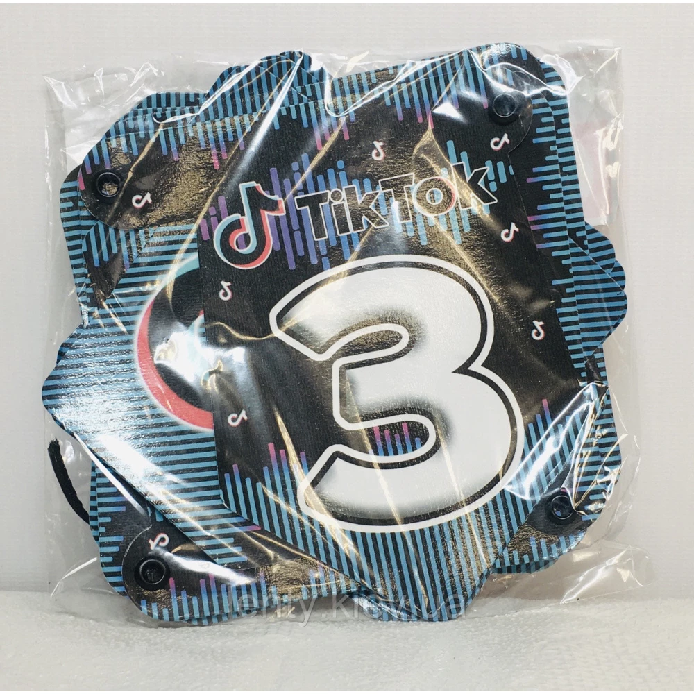 Гирлянда Тик Ток / Тік Ток “З Днем народження“ -малотиражное издание- Украинский