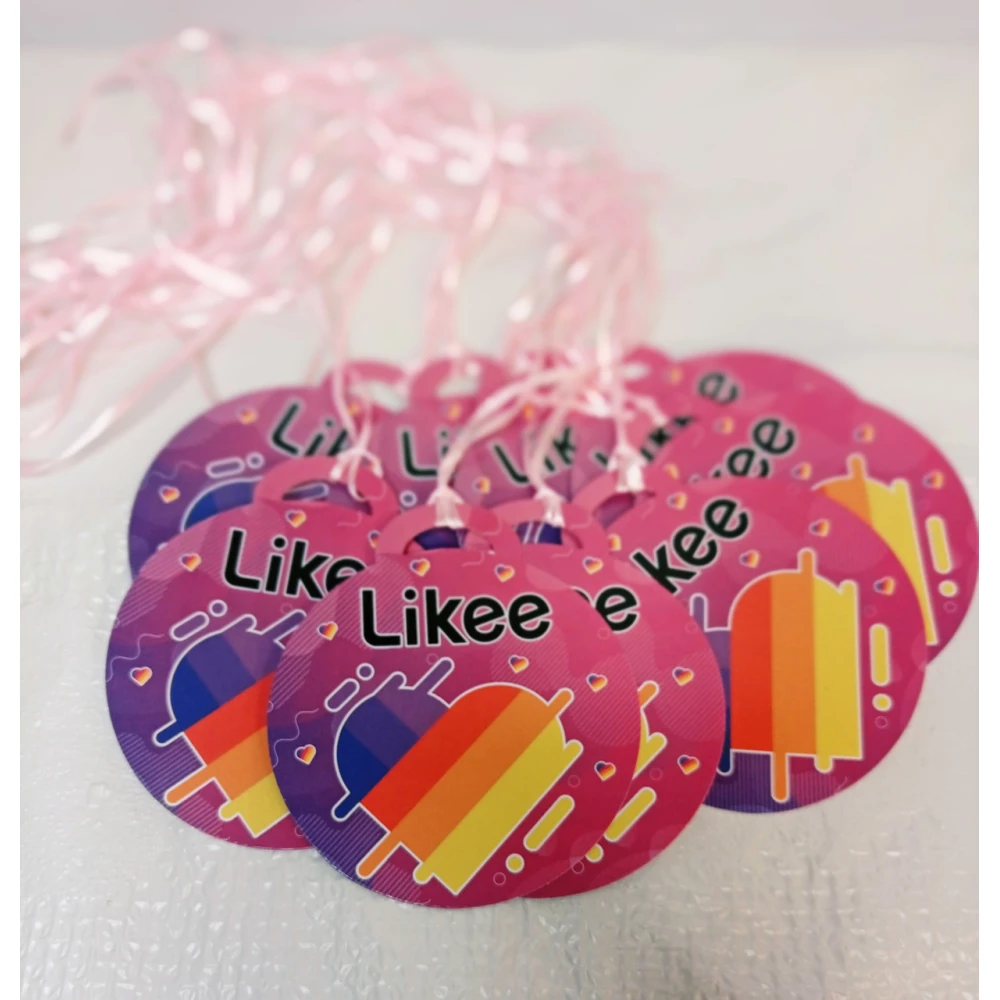 Медальки / медали (10шт./уп.) “Лайки / Likeе“ картонные тематические -малотиражные-