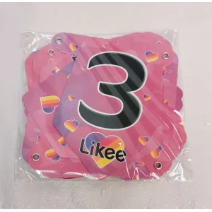 Изображение товара - Гірлянда “Лайки / Лайк / Likee“ (укр.мова) -малотиражные издания- Украинский