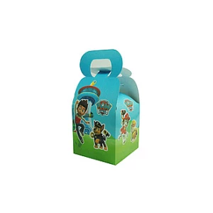 Изображение товара - Коробочка щенячий патруль для подарков и угощений 10х10х10