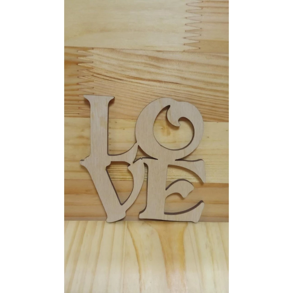 Топпер большой в торт “LOVE“ дерево