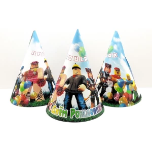 Изображение товара -  Колпачки “Роблокс“ (поштучно) колпаки праздничные карнавальные (редкие коллекции) малотиражн Русский