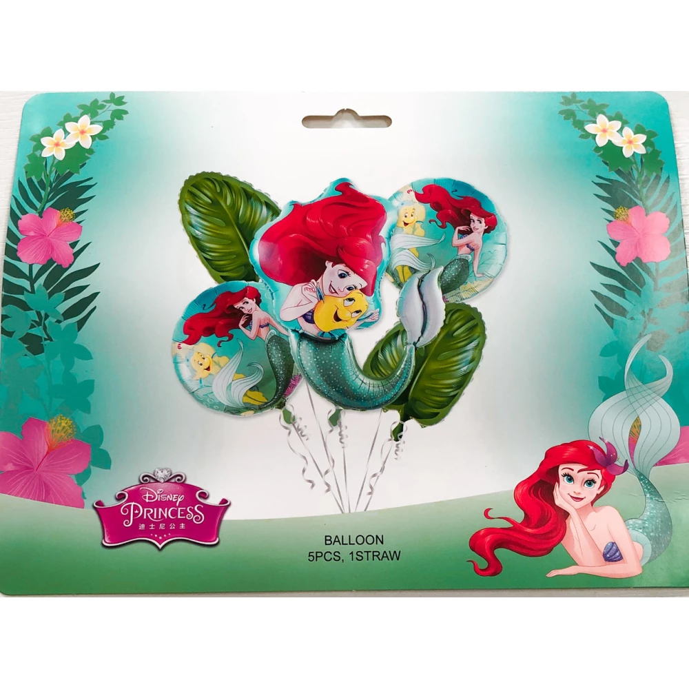 Готовий Набір куль “Русалонька Аріель“. в упаковці: 5-ть шт