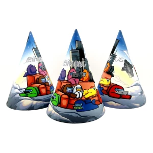 Изображение товара - Колпачки “Амонг Ас на диване“ (поштучно) колпаки праздничные карнавальные (редкие коллекции) малотиражн