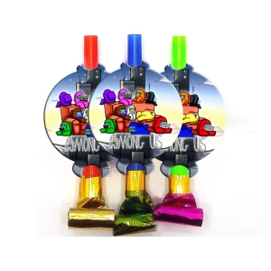 Изображение товара - Язычки - гудки “Амонг Ас“ (6 шт/уп) карнавальные малотиражные -