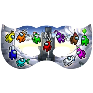 Изображение товара - Маски “просто Амонг Ас“ тематические детские картон -